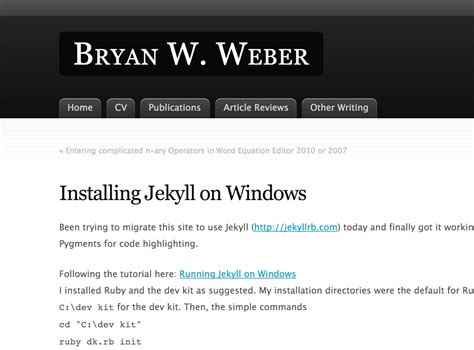 jrktyl|jekyll windows.